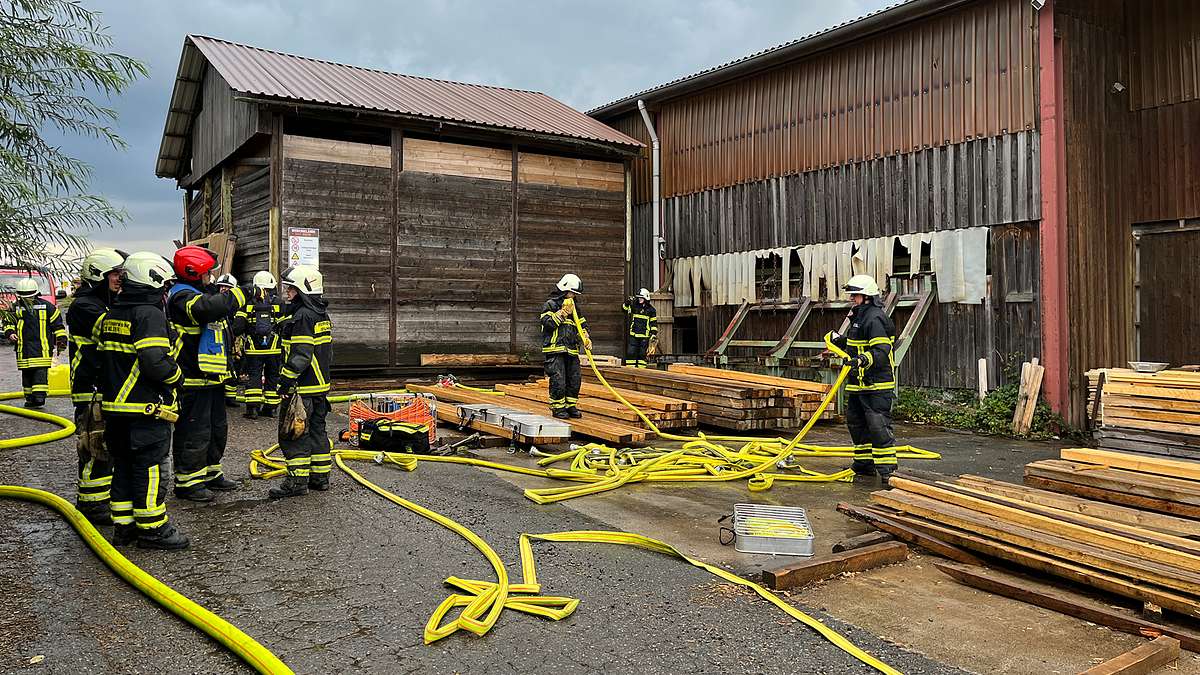112: feuerwehr im einsatz
