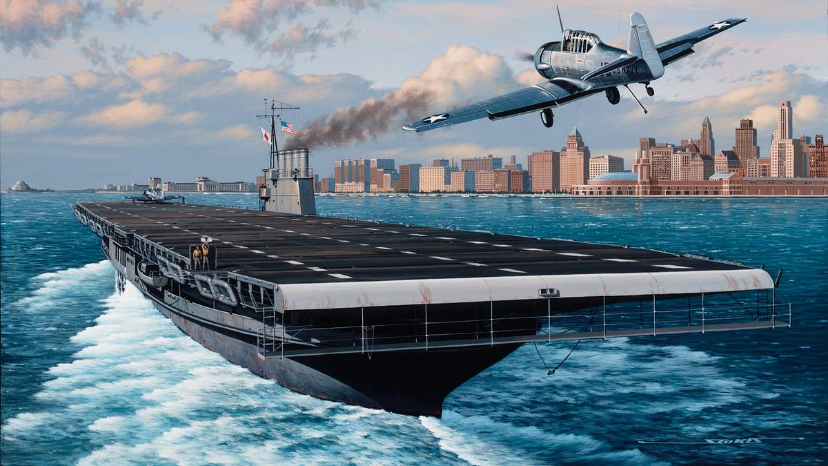 die geheimen flugzeugträger - pilotentraining im 2. weltkrieg