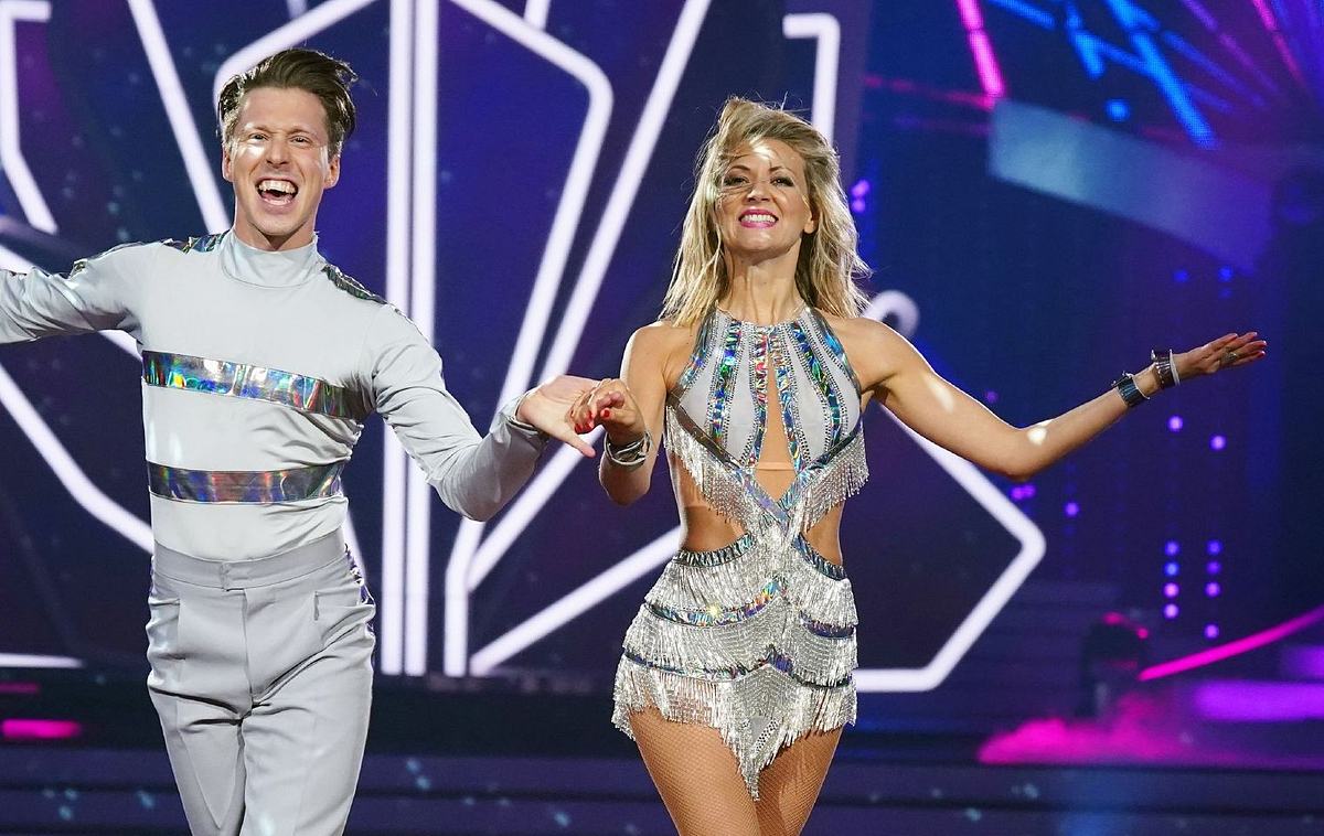 Ella Endlich und Valentin Lusin bei Let's Dance