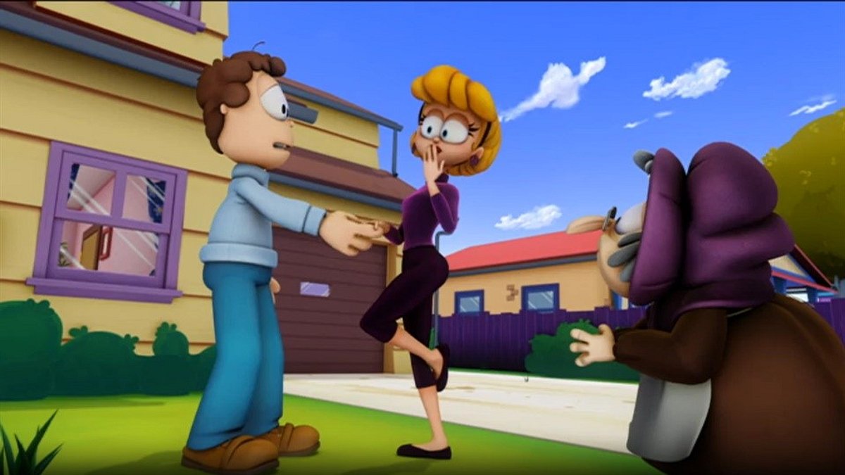 the garfield show