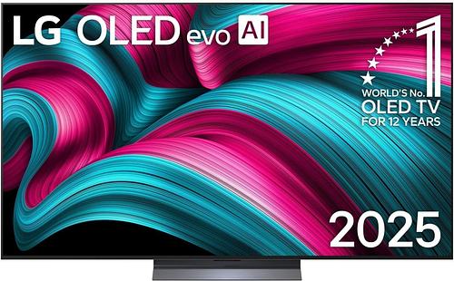LG OLED65C57LA OLED evo TV (Flat, 65 Zoll / 165 cm, OLED 4K, SMART TV)