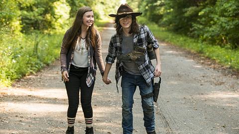 The Walking Dead Carl Enid - Foto: Gene Page/AMC
