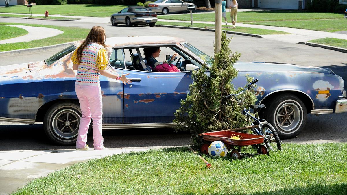the middle