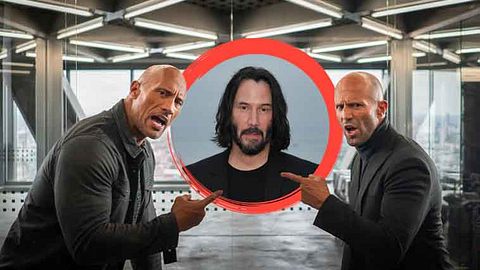 Wird Keanu Reeves der Bösewicht in Hobbs & Shaw 2 - Jason Statham Dwayne Johnson - Foto: Getty Images/Universal Pictures