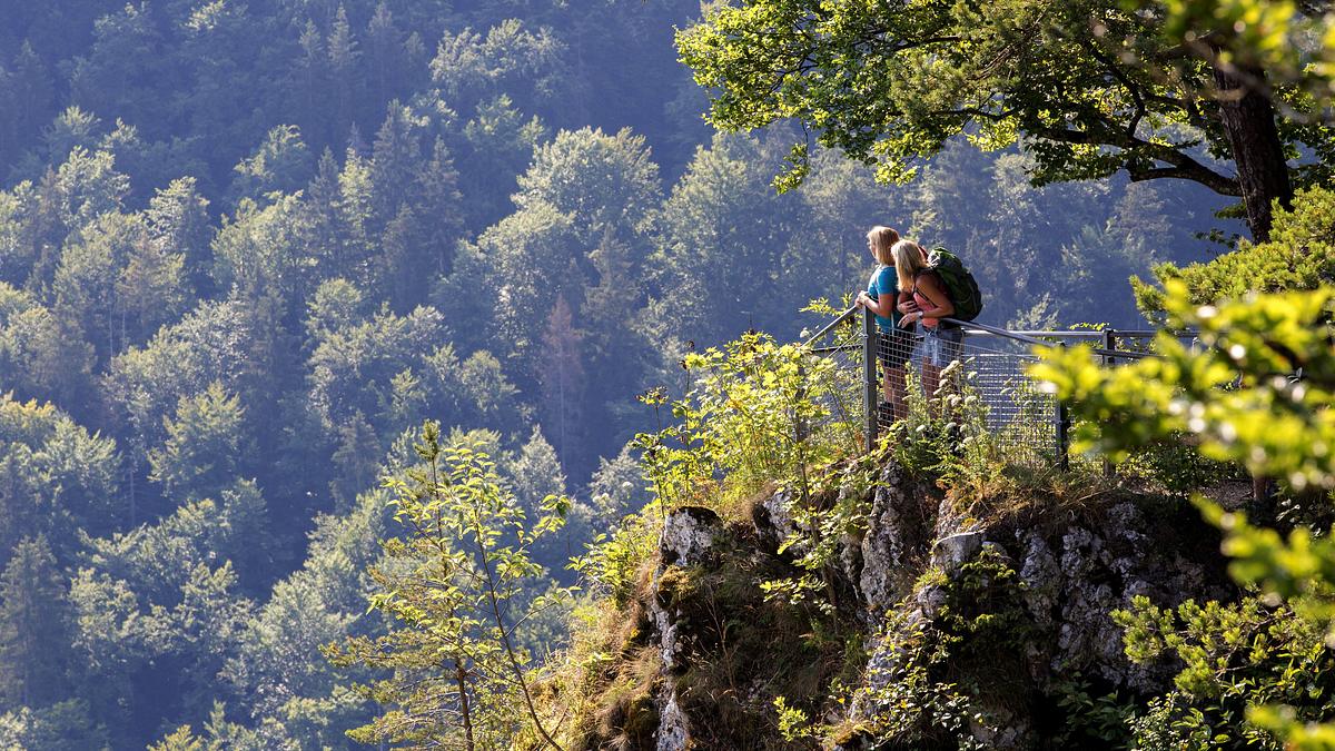 wandern auf dem donauberglandweg - in vier tagen vom dach der alb zum schwäbischen grand canyon