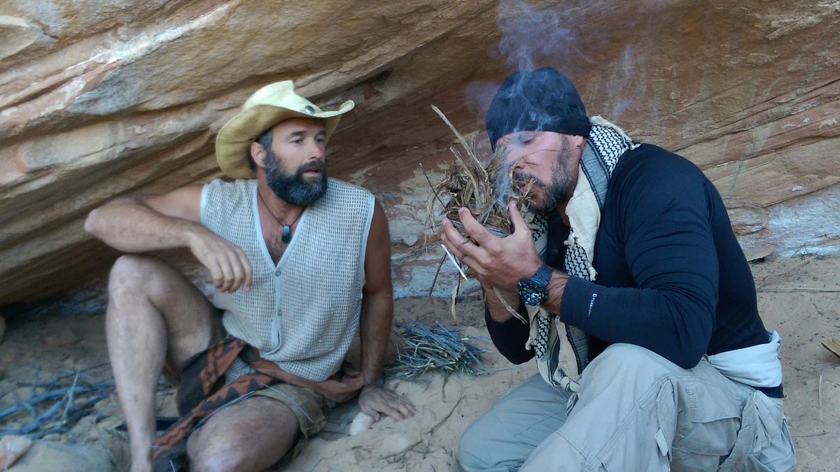 das survival-duo: zwei männer, ein ziel