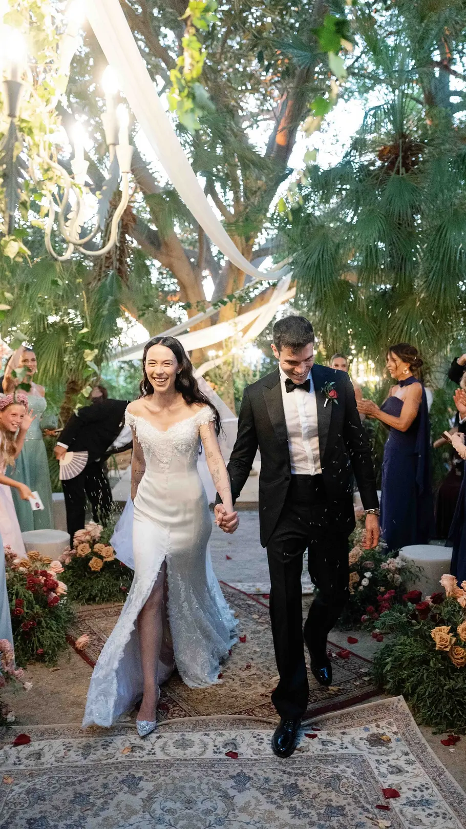 Aurora Ramazotti und Goffredo Cerza Aurora Ramazotti und Goffredo Cerza bei ihrer Hochzeit auf Sizilien
