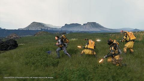 Death Stranding in Action mit Norman Reedus - Foto: Sony Playstation