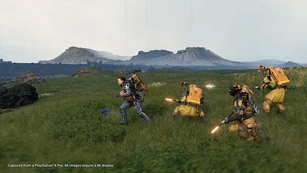 Death Stranding in Action mit Norman Reedus - Foto: Sony Playstation
