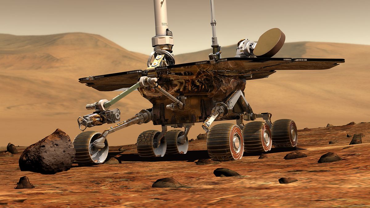 expedition der marsrover: spirit und opportunity