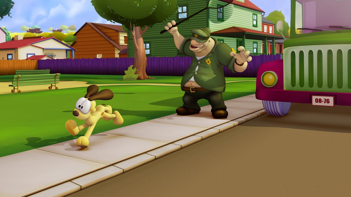 the garfield show