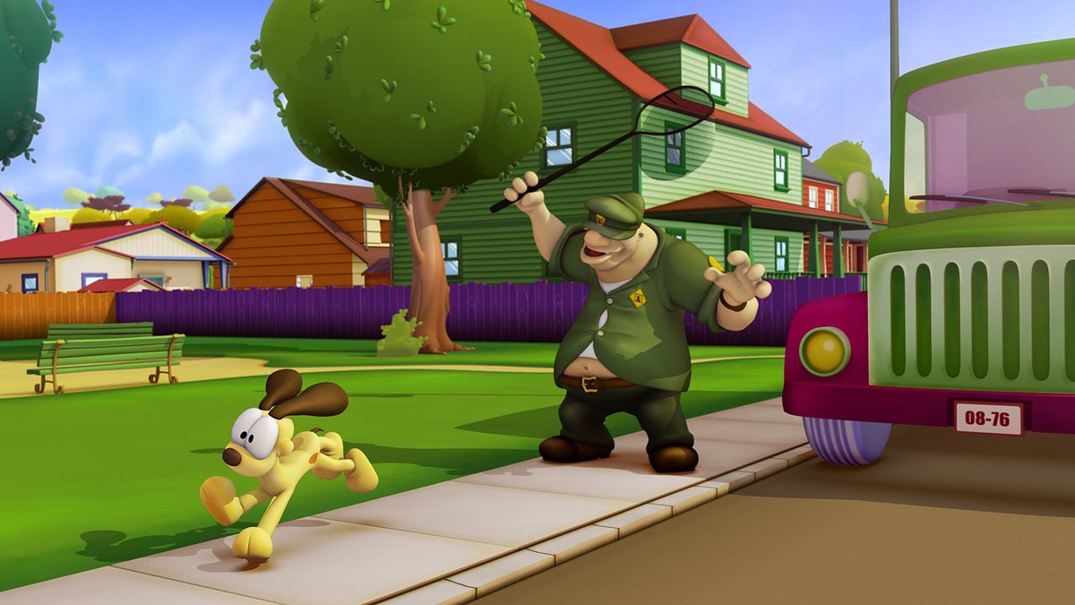 the garfield show