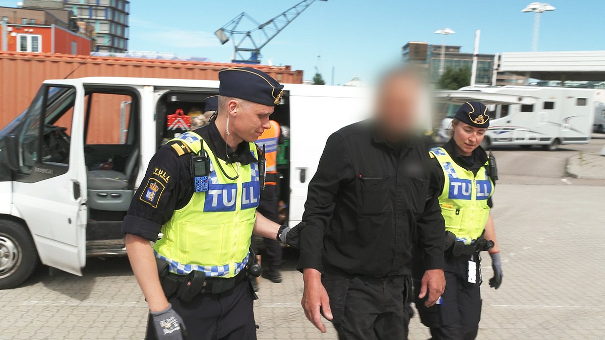 border control: schwedens grenzschützer