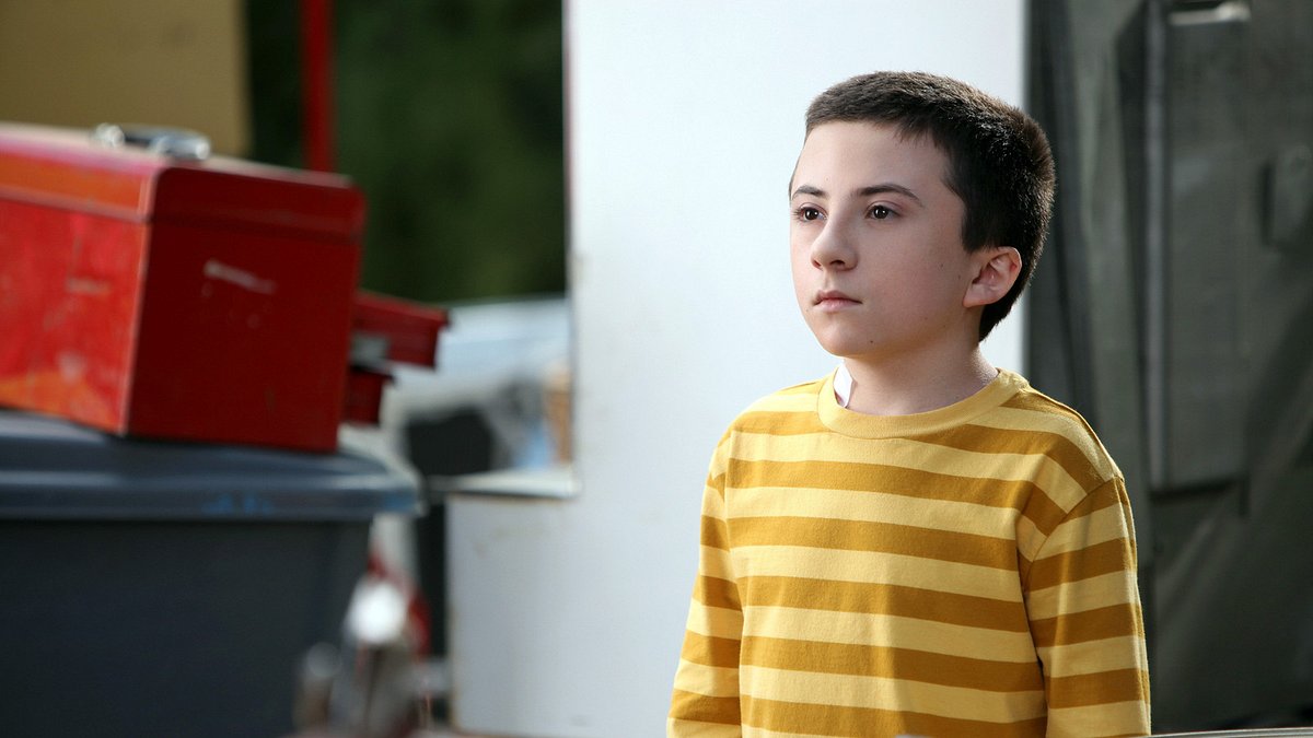 the middle