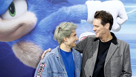 Sonic the Hedgeho: Julien Bam und Jim Carrey - perfekter Film für Valentinstag - Foto: Isa Foltin/WireImage