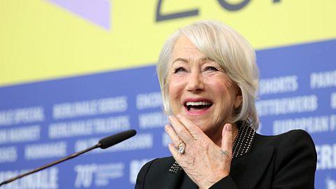 Helen Mirren spricht auf der 70. Berlinale 2020 über ihre Sexszenen in Caligula - Foto: Andreas Rentz/Getty Images