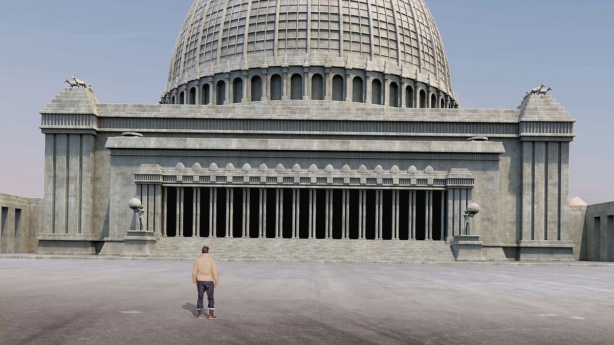 nazi-bauwerke: utopie und größenwahn