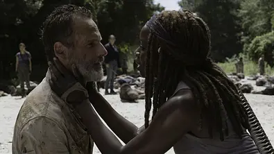 The Walking Dead Rick Michonne - Foto: Gene Page/AMC