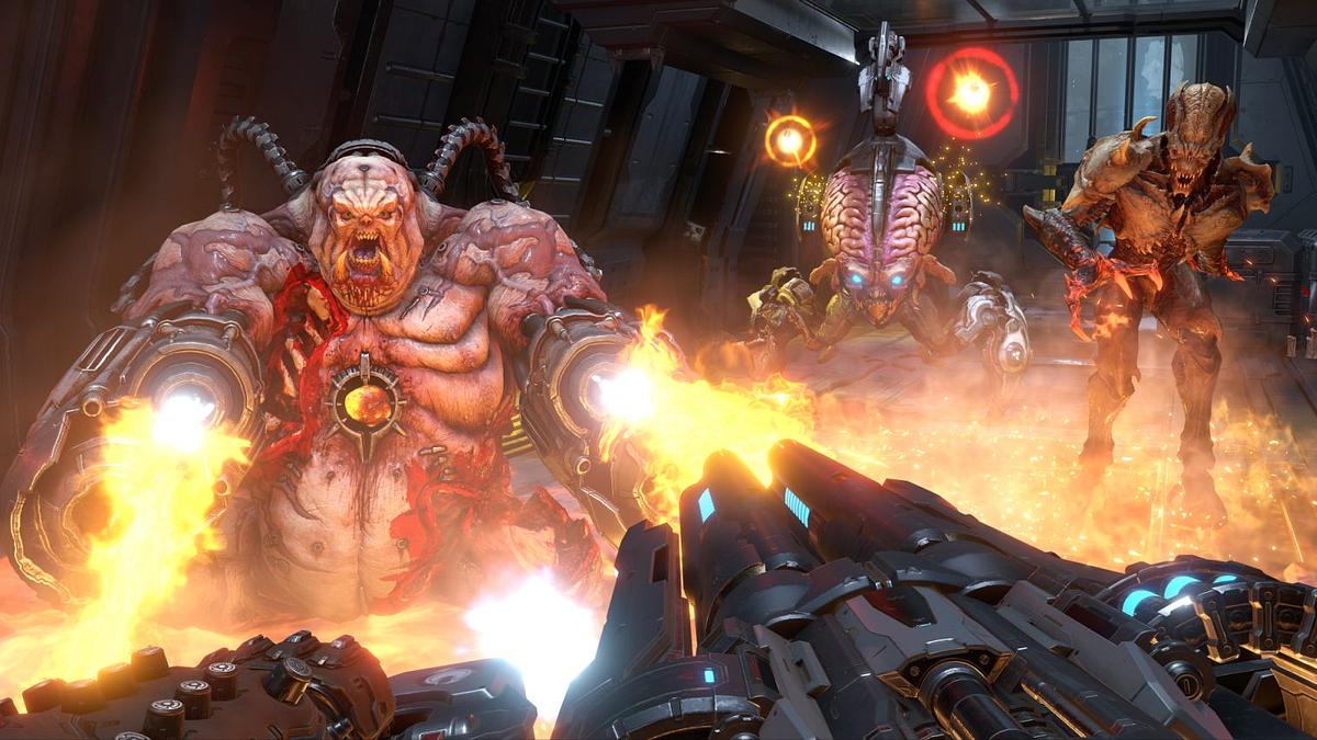 Doom Eternal Trio Fight