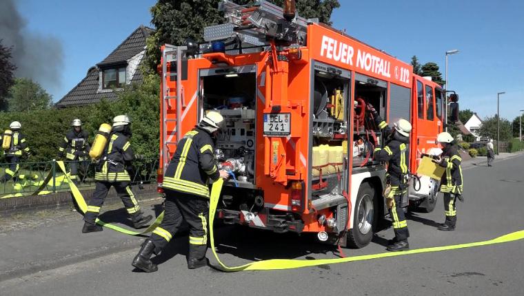 112: Feuerwehr im Einsatz