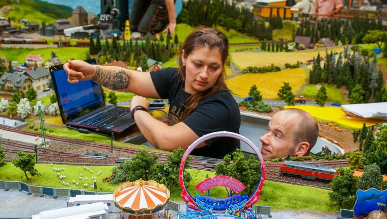 Großbaustelle Miniatur Wunderland: Neue Modellbauwelten entstehen