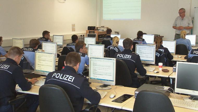 Polizei im Einsatz