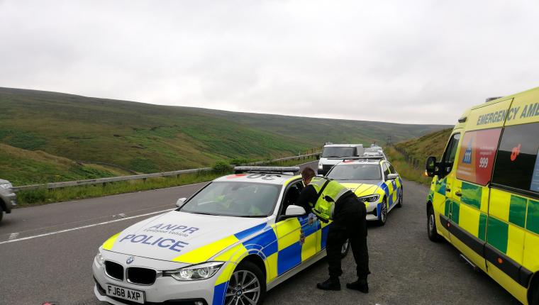 Englands Straßen-Cops