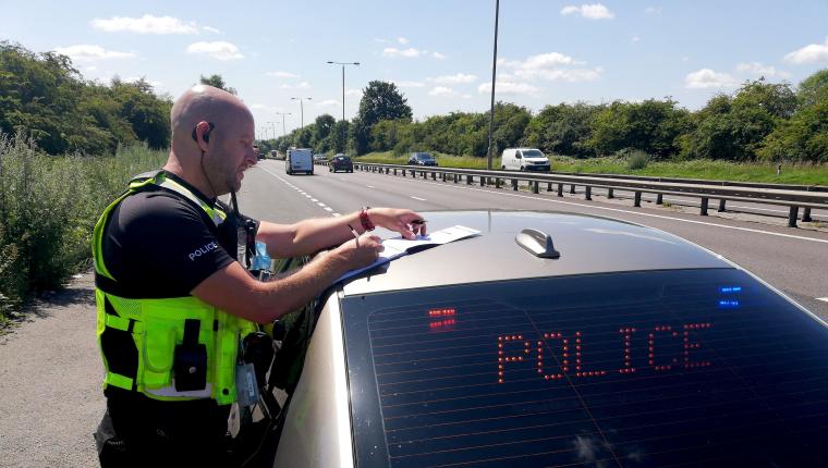 Englands Straßen-Cops