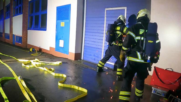 112: Feuerwehr im Einsatz