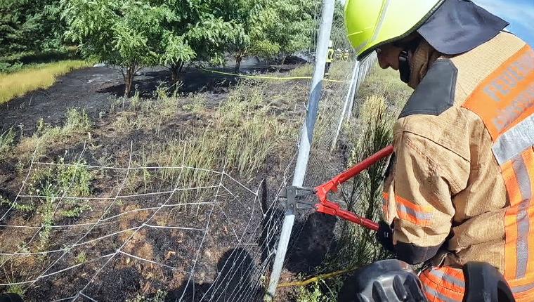 112: Feuerwehr im Einsatz