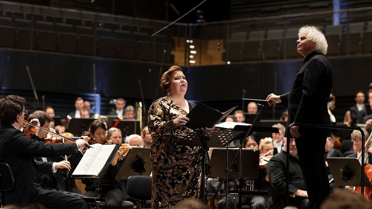 sir simon rattle: schönbergs gurre-lieder