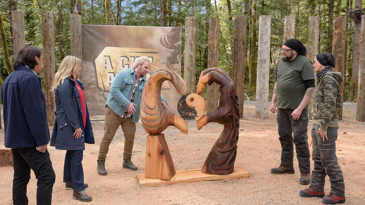 wettkampf der kettensägen