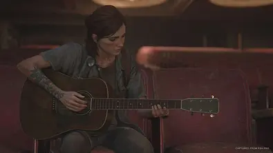 The Last of Us 2 Ellie mit Gitarre - Foto: Sony Playstation