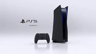 PlayStation 5 in Schwarz - Foto: Sony Playstation | twitter.com/Bosslogic/