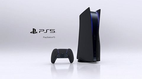 PlayStation 5 in Schwarz - Foto: Sony Playstation | twitter.com/Bosslogic/