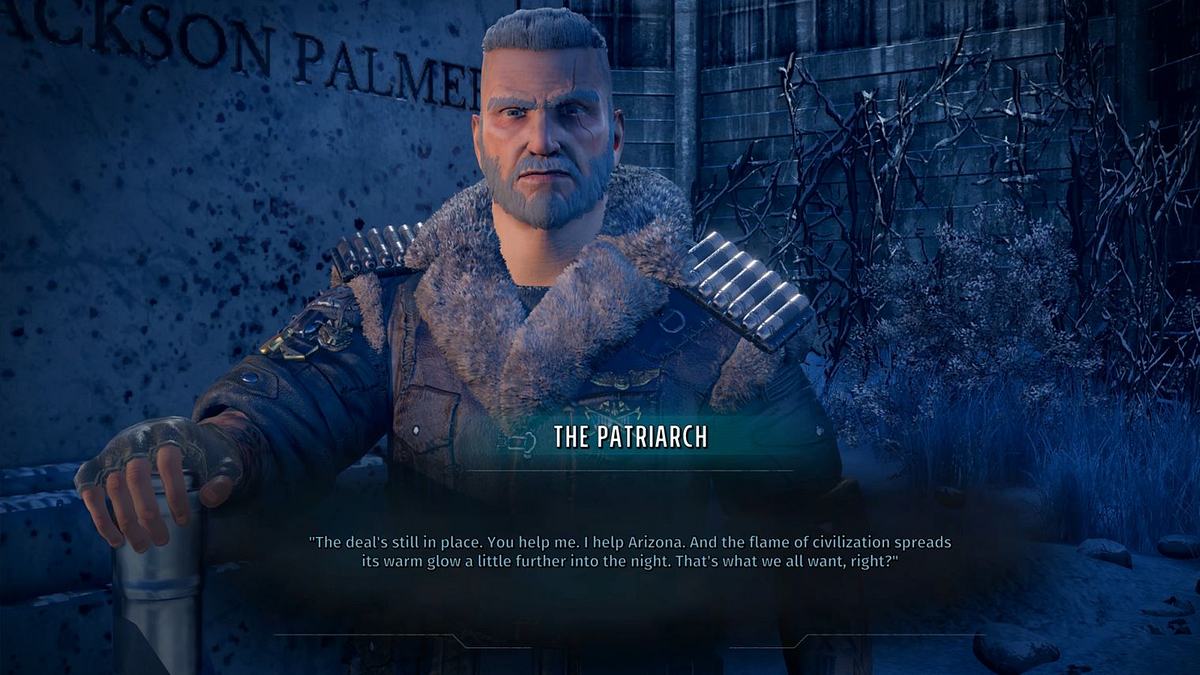 Wasteland 3 The Patriarch