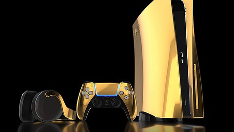 PlayStation 5 Gold - Foto: Truly Exquisite / Sony PlayStation