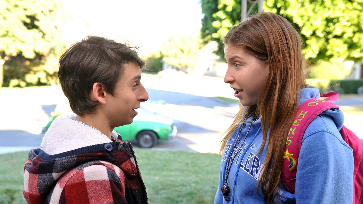 the middle
