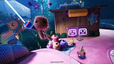 Sackboy on PS5 Swinging - Foto: Sony Playstation