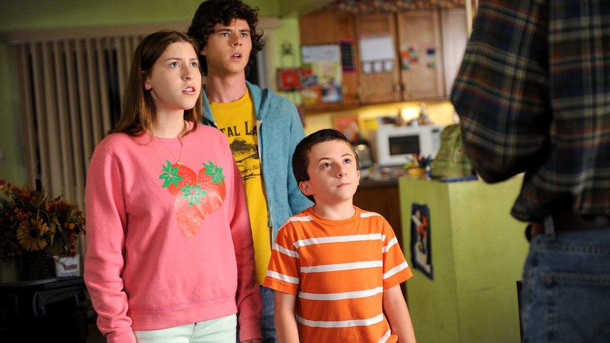 the middle