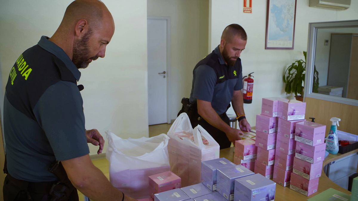 border control - spaniens grenzschützer