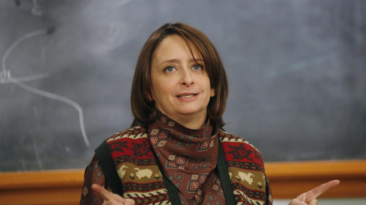 the middle