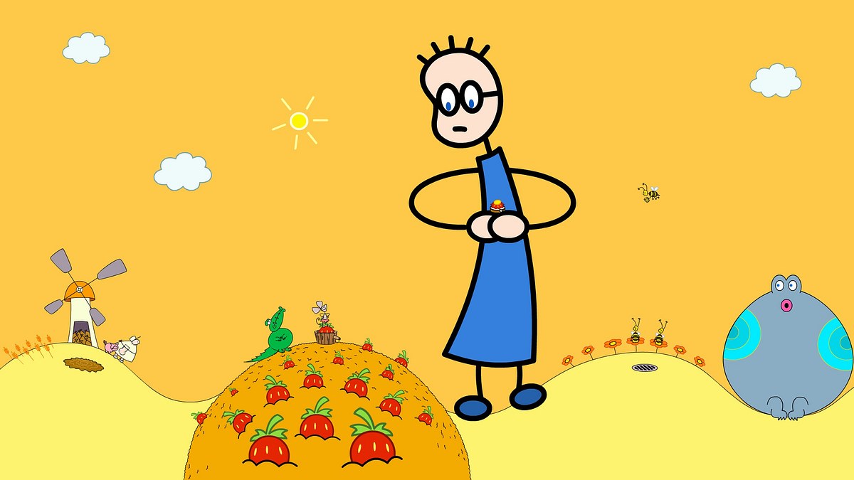 tom und das erdbeermarmeladebrot mit honig