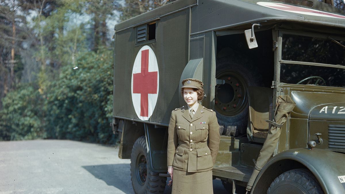 die queen im krieg