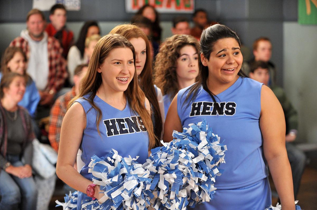 the middle