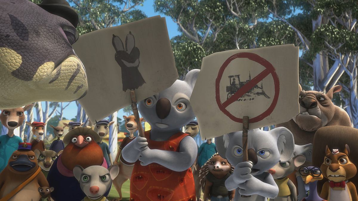 die unglaublichen abenteuer von blinky bill
