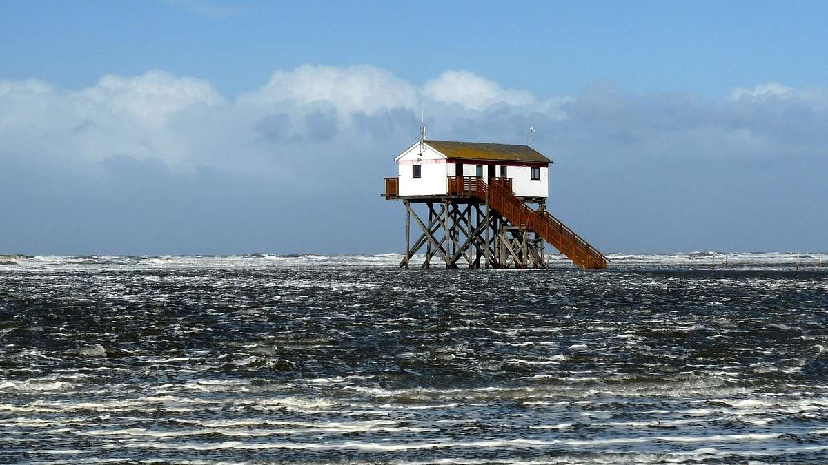 Die Nordsee von oben Die Nordsee von oben
