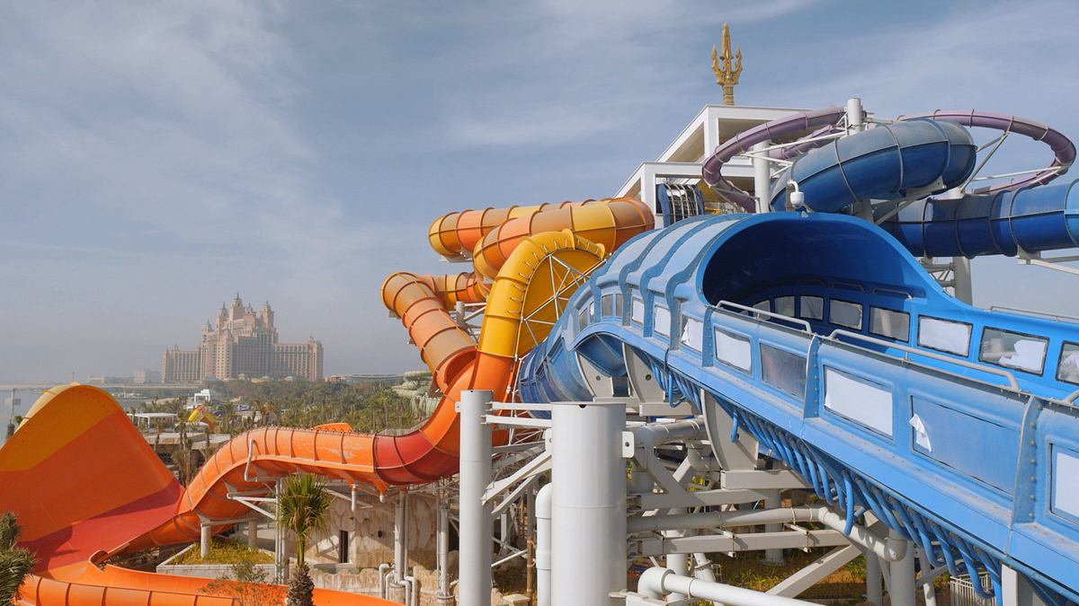 aquaventure - dubais mega-wasserpark
