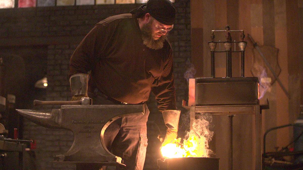 forged in fire - wettkampf der schmiede