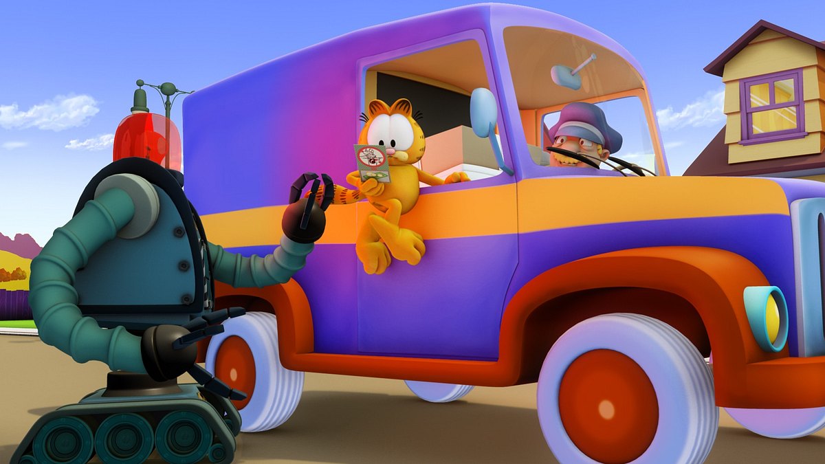 the garfield show